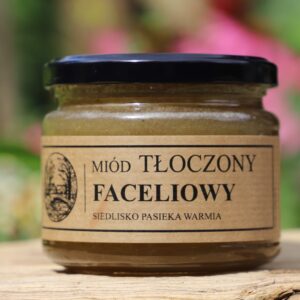Miód faceliowy TŁOCZONY 400 g