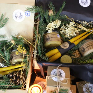 Świeca z wosku 100 % pszczelego 1 szt